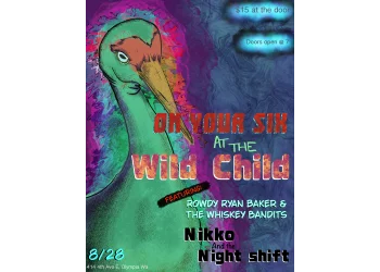 On Your Six + Rowdy Ryan Baker + The Whiskey Bandits + Nikko & The Night Shift poster
