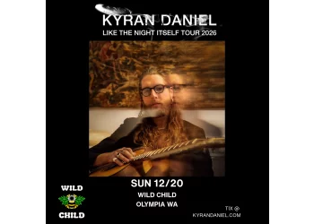 An Evening + Kyran Daniel **SEATED SHOW** poster